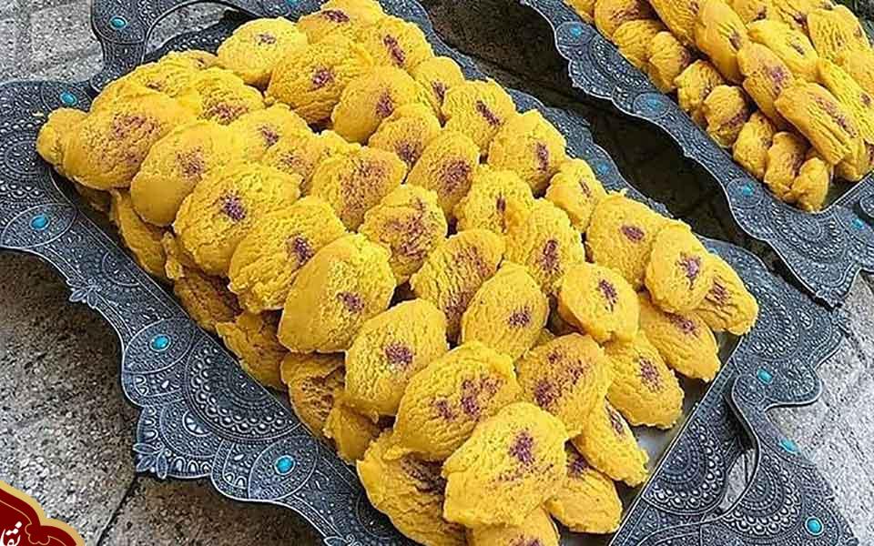 بهترین سوغات ارومیه 9 سوغات حلوای زعفرانی ارومیه