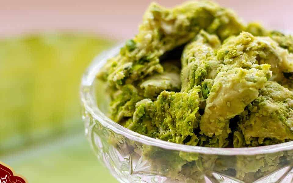 بهترین سوغات ارومیه 8 سوغات حلوا پسته ای ارومیه