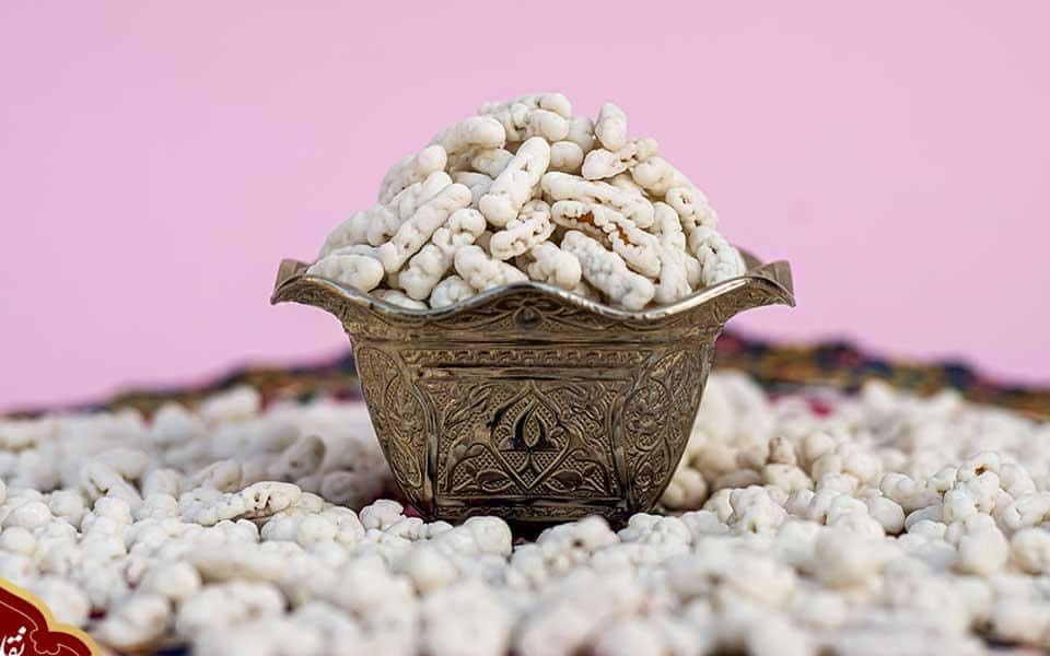 بهترین سوغات ارومیه 4 سوغات نقل بیدمشک ارومیه