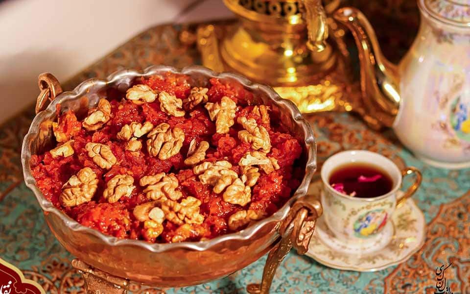 بهترین سوغات ارومیه 6 سوغات حلوای هویچ ارومیه