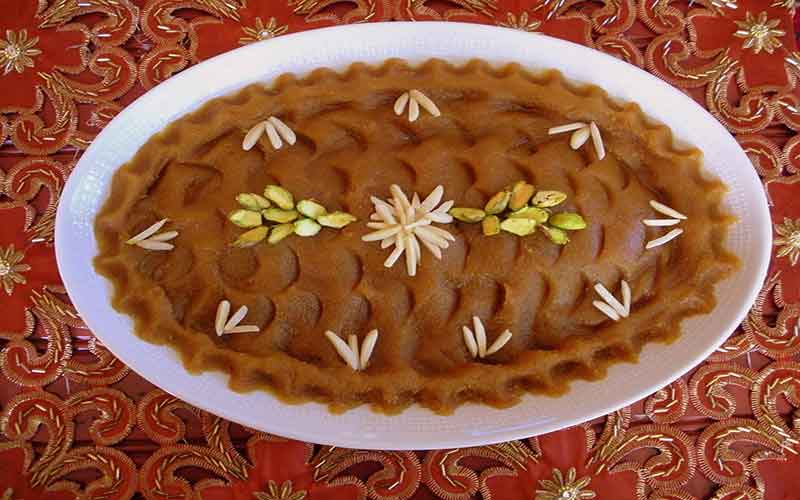 طرز تهیه حلوای سنتی